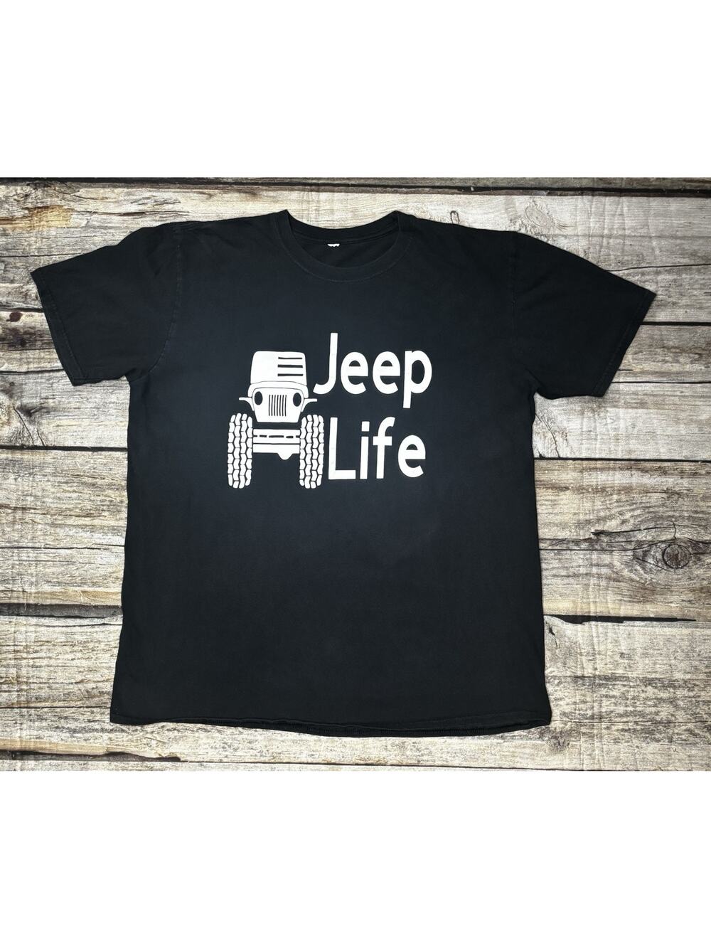 Jeep Life T Shirt Adult Size Large